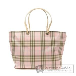 Burberry check tote bag